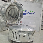 تنور گازی صدفی ۴ شعله زمینی (دربدار گرد خانگی)