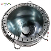 تنور گازی گرد استوانهای سایز 70 توری دار (6 نانه)