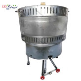تنور گازی گرد استوانهای سایز 70 توری دار (6 نانه)