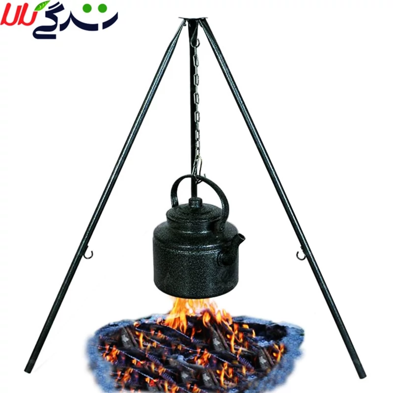 سه پایه میلگرد تاشو آتشی