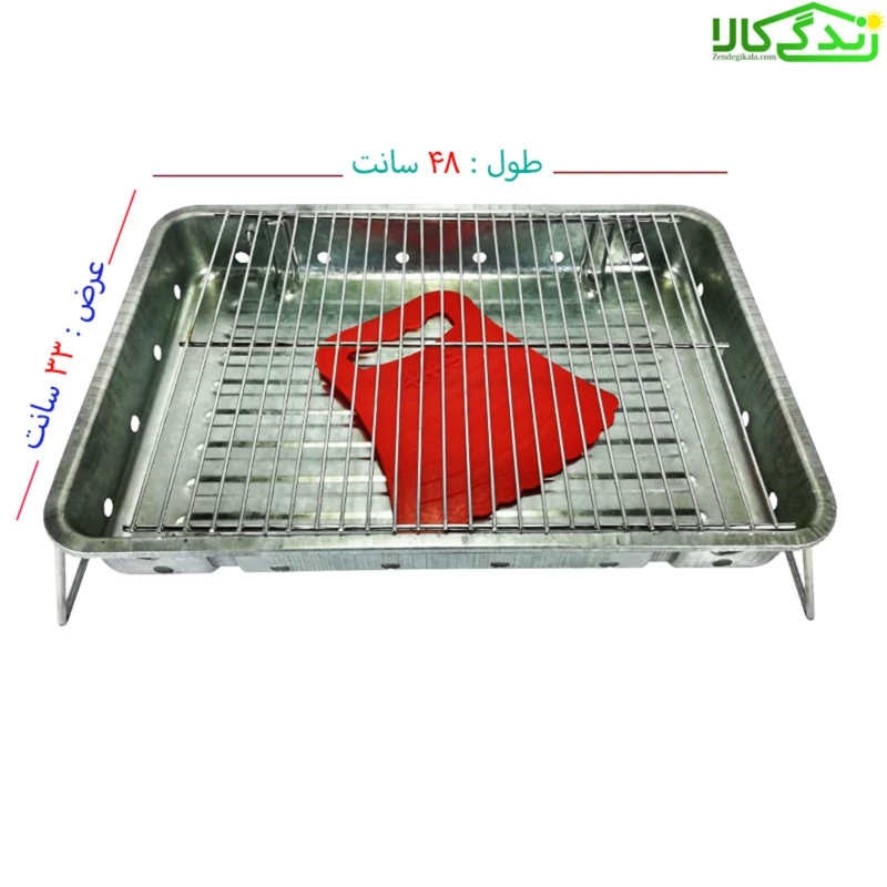 منقل کباب پز تاشو خانگی و سفری