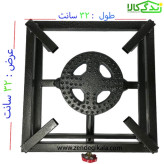 اجاق گاز پلوپزی چهارپایه سایز ۴۰