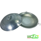سه پایه میلگردی با ساج تابه آتیشی سفری