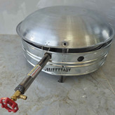 تنور نانپز زمینی ۵۰ سانتی گازسوز خانگی (۲ شعله)