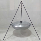استند و ساج سفری سه پایه میلگردی سایز متوسط