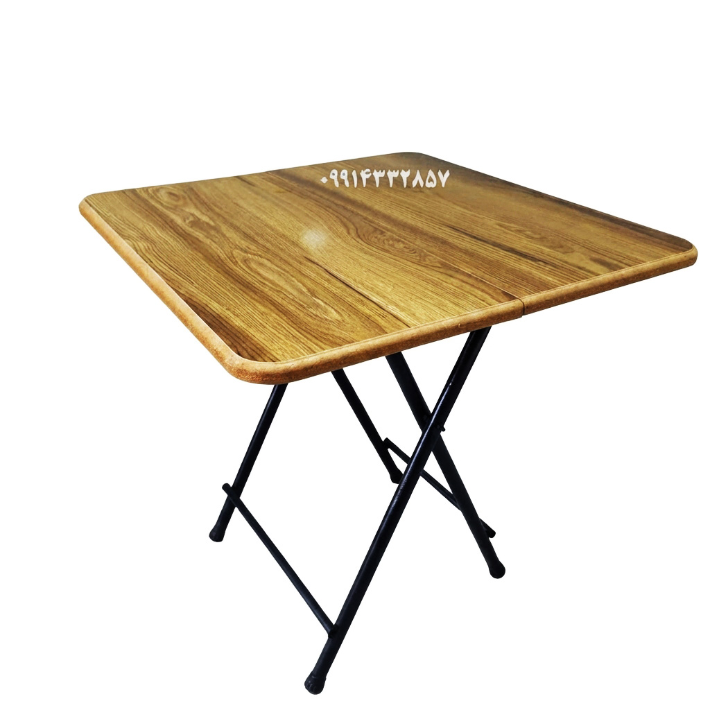 میز تاشو کتابی سفری و مجلسی سایز 60 | MDF درجه ۱