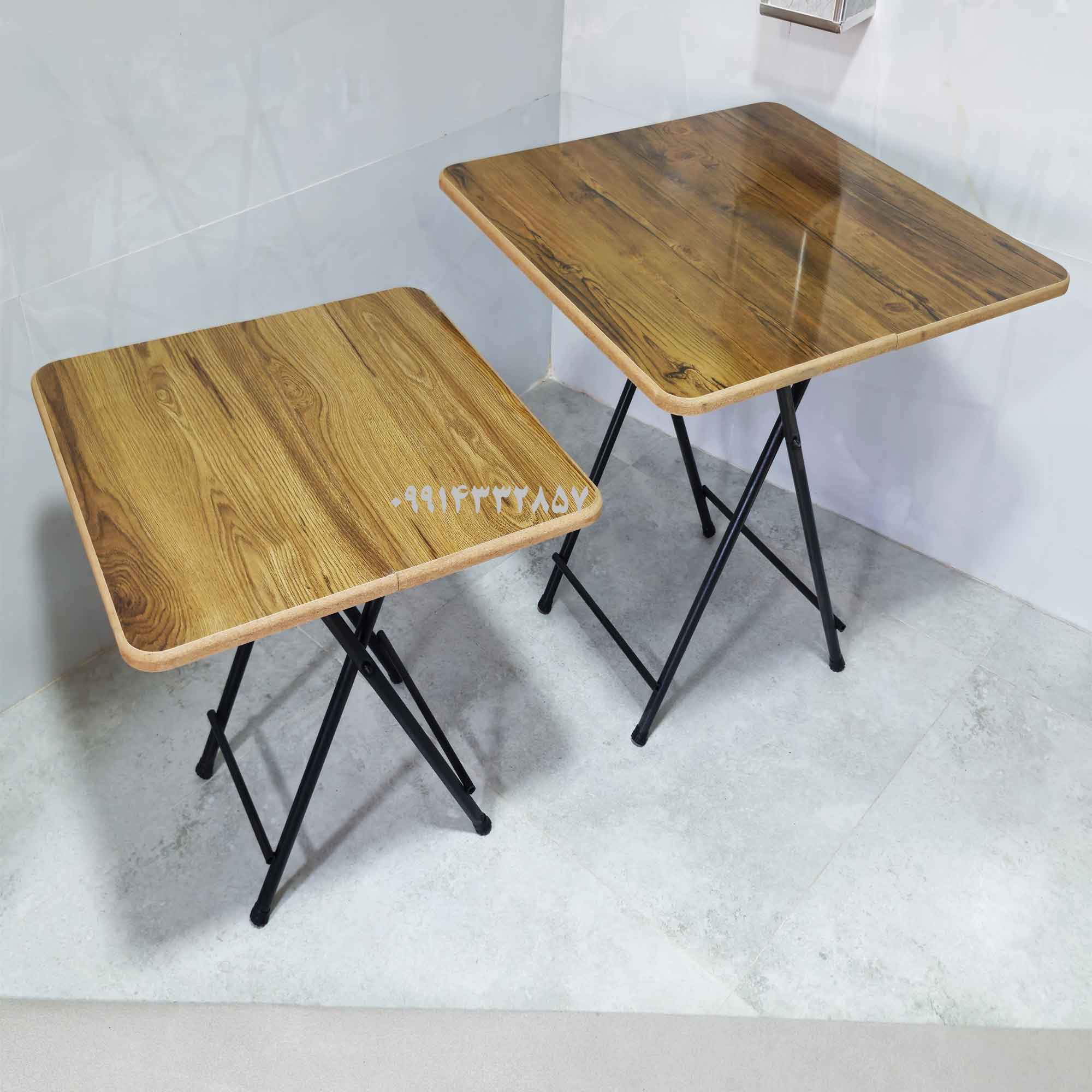 میز تاشو کتابی مسافرتی سایز ۶۰ و ۷۰