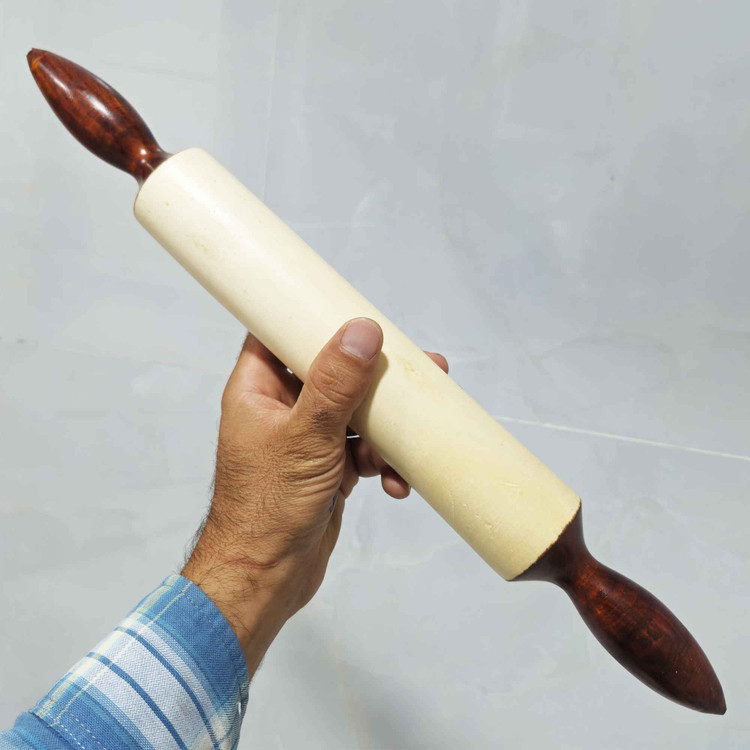 وردنه چوبی نانوایی ۴۰ سانتیمتر